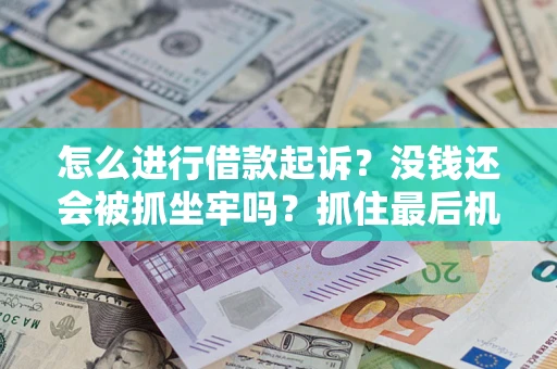 济南怎么进行借款起诉？没钱还会被抓坐牢吗？抓住最后机会！
