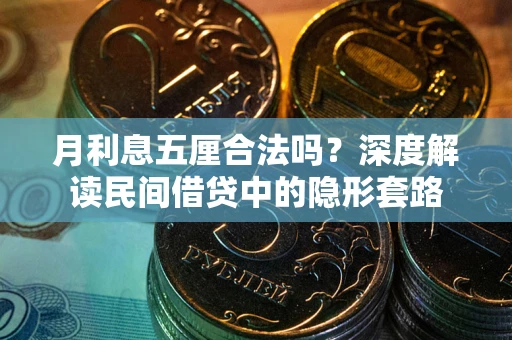 济南月利息五厘合法吗？深度解读民间借贷中的隐形套路