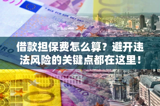 济南借款担保费怎么算？避开违法风险的关键点都在这里！